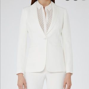 Reiss Women’s White Isla Blazer Size 0